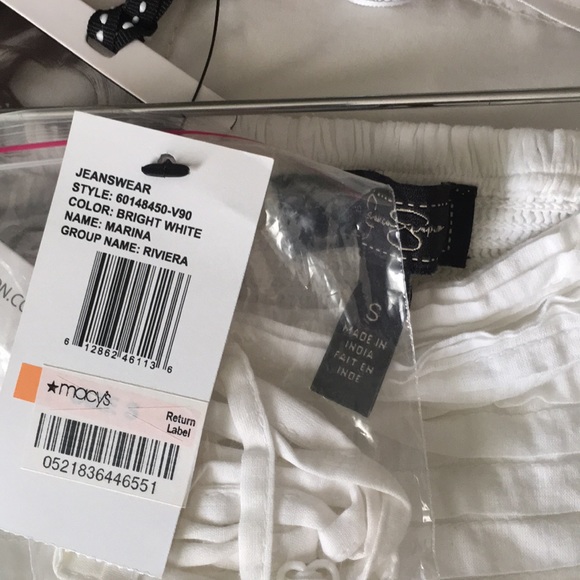 White Strapless Jessica Simpson Dress - Picture 3 of 3